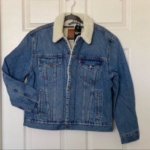 Levi’s Ex-Boyfriend Sherpa Denim Trucker Jacket